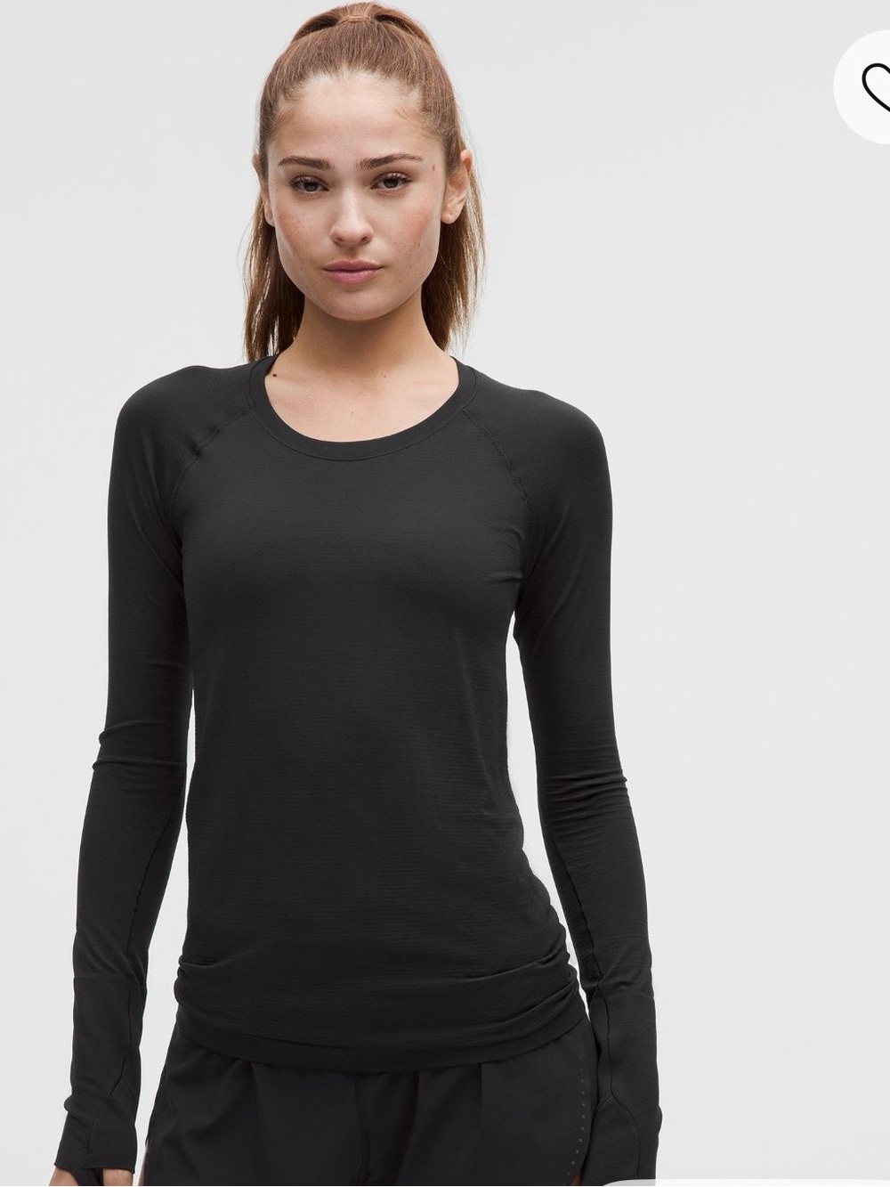 Lululemon BLACK Swiftly Tech Long-Sleeve 2.0  8